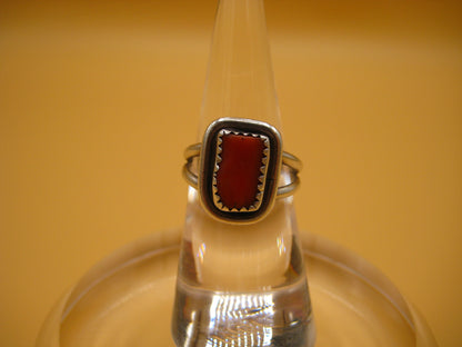 Red Coral Ring