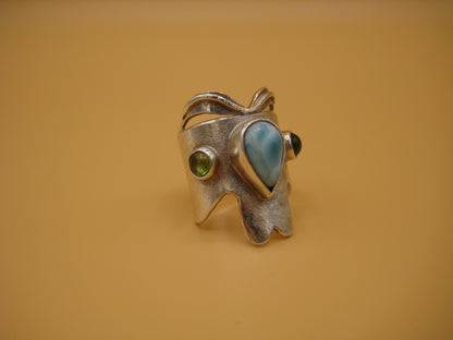 Lunar Moth Ring